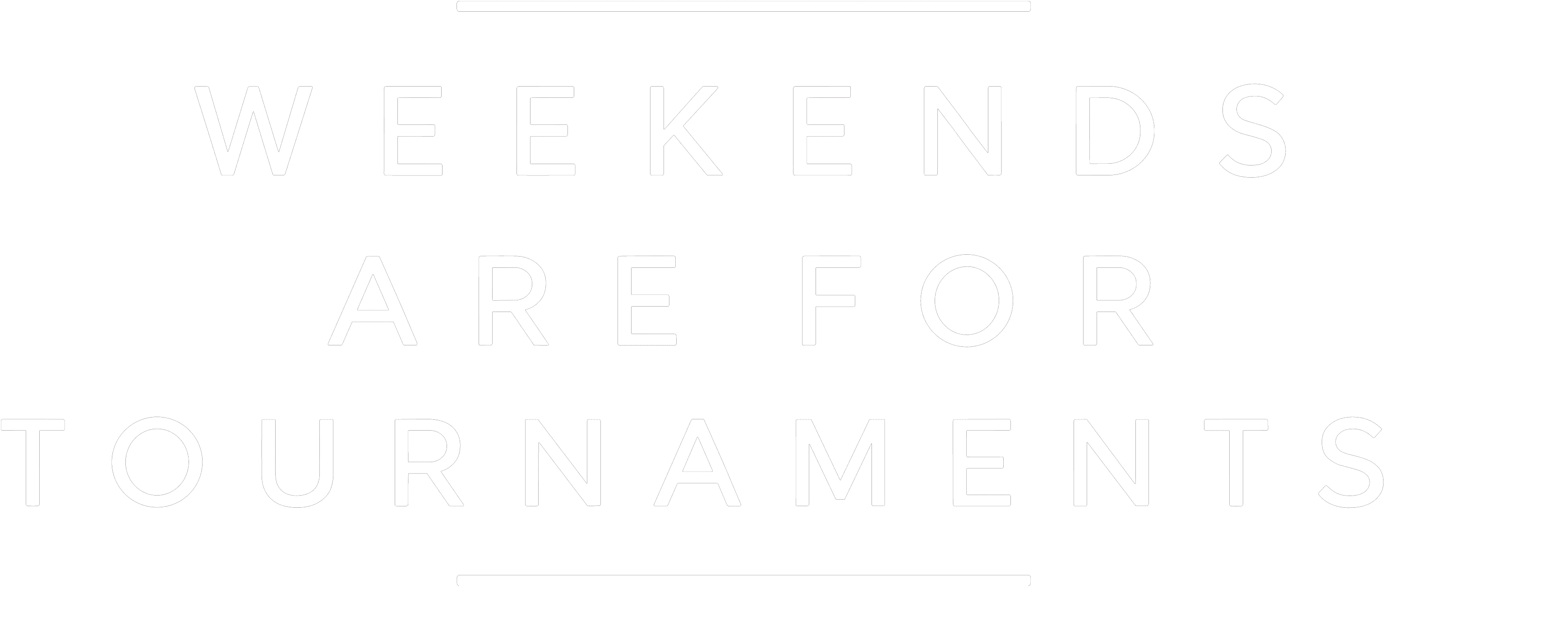 white text